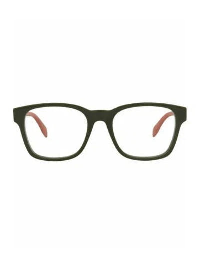 Pre-owned Alexander Mcqueen Solid Eyeglasses W/ Tags In Green