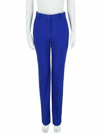 Pre-owned Alexander Mcqueen Solid Pants W/ Tags In Blue