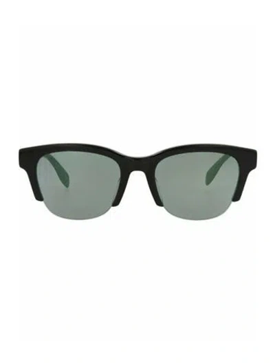 Pre-owned Alexander Mcqueen Solid Sunglasses W/ Tags In Black