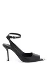 Alexander Mcqueen Mcqueen Punk Sandals In Black