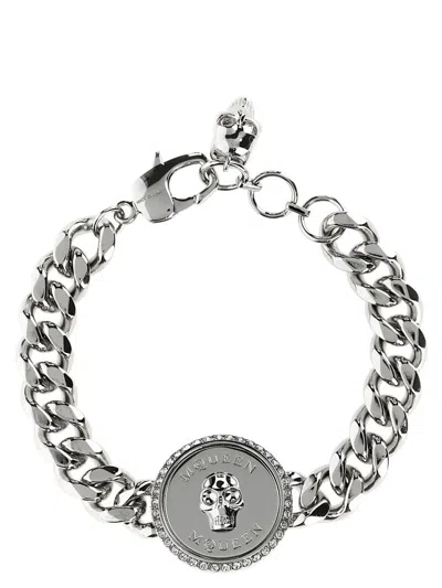 ALEXANDER MCQUEEN ALEXANDER MCQUEEN 'SOVEREIGN SKULL' BRACELET
