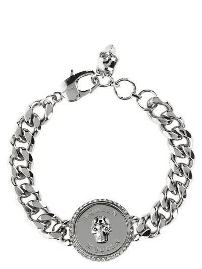 ALEXANDER MCQUEEN ALEXANDER MCQUEEN 'SOVEREIGN SKULL' BRACELET