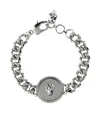 Alexander Mcqueen Regal Skull Chain Bracelet