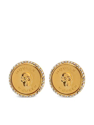 Alexander Mcqueen Sovereign Skull Earrings Accessories