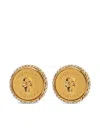 Alexander Mcqueen Women's Sovereign Skull Earrings In Grey