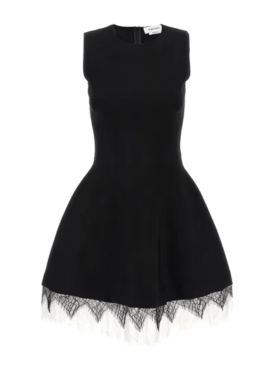 Alexander Mcqueen Spider Web Lace Dress Dresses Black