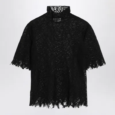 ALEXANDER MCQUEEN ALEXANDER MCQUEEN SPIDERWEB LACE TOP