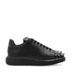 Alexander Mcqueen Men's Larry Oversized Rubber Sneakers In Black