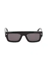 Alexander Mcqueen Square-frame Recycled Acetate Sunglasses