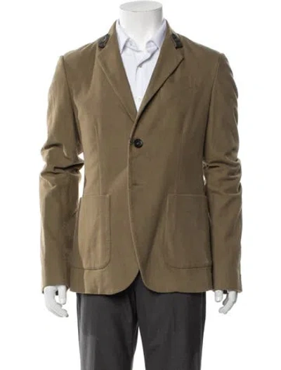 Pre-owned Alexander Mcqueen Sport Coat In Green
