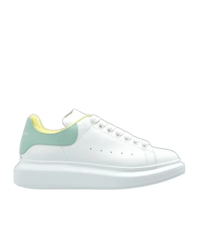 Alexander Mcqueen Sports Shoes With Logo In Yellow