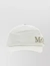 Alexander Mcqueen Sporty Hat With Curved Brim And Eyelet Vents