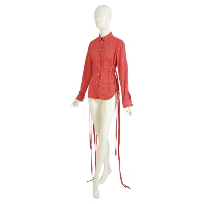 Pre-owned Alexander Mcqueen Spring Summer 2002 "the Dance Of The Twisted Bull" Shirt In Sand