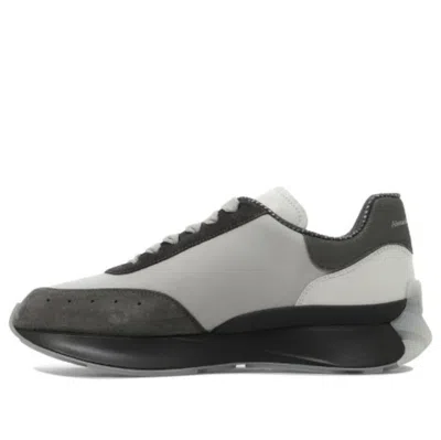 Alexander Mcqueen Sprint Runner Exaggerated-sole 'grey White' In Multi