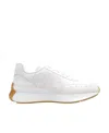 Alexander Mcqueen Sprint Runner Lace-up Sneakers In White