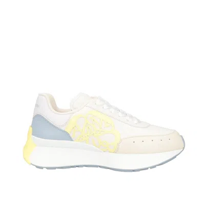 Alexander Mcqueen Sprint Runner Low-top Sneakers In Multi