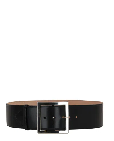 ALEXANDER MCQUEEN ALEXANDER MCQUEEN SQUARE BUCKLE ECOLUX BELT