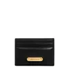 Alexander Mcqueen Alexander Mc Queen Leather Card Holder In Black