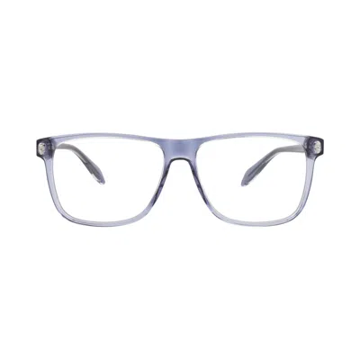 Pre-owned Alexander Mcqueen Square-frame Acetate Optical Frames 'blue/transparent' | Men's Size Onesize