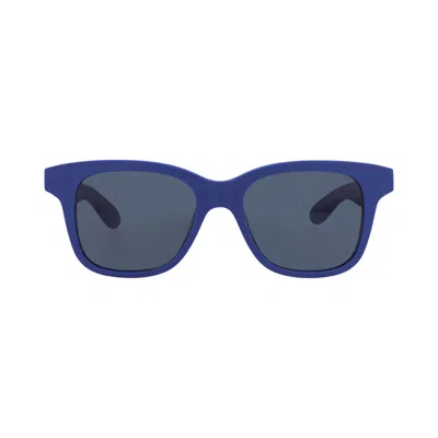 Pre-owned Alexander Mcqueen Square-frame Acetate Sunglasses 'blue' | Multi-color | Men's Size Onesize