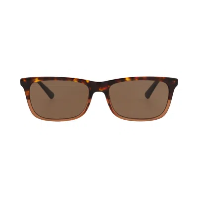 Pre-owned Alexander Mcqueen Square Frame Acetate Sunglasses 'havana/black/brown' | Women's Size Onesize