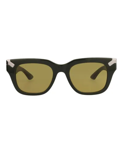 Alexander Mcqueen Square-frame Recycled Acetate Sunglasses