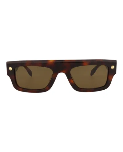 Alexander Mcqueen Square-frame Recycled Acetate Sunglasses