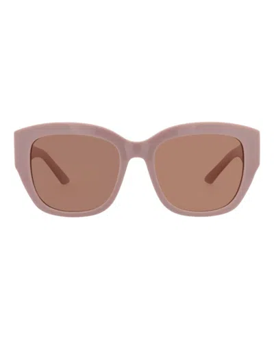 Alexander Mcqueen Square-frame Recycled Acetate Sunglasses In Pink