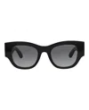 Alexander Mcqueen Alexander Mc Queen Sunglasses Am0420 S 001 In Gray