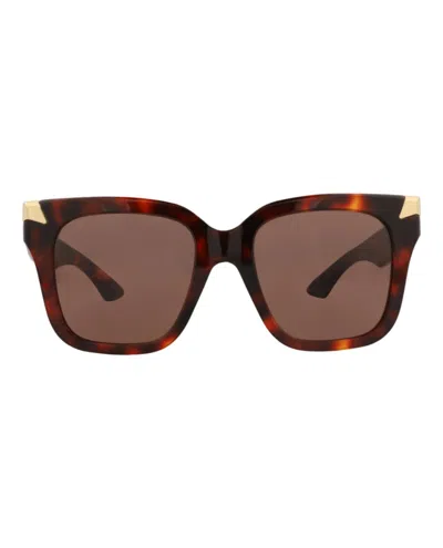 Alexander Mcqueen Square-frame Recycled Acetate Sunglasses In Pink