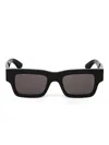 Alexander Mcqueen Square-frame Sunglasses In ブラック