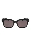Alexander Mcqueen Square-frame Sunglasses In Black