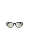 Alexander Mcqueen Square-frame Sunglasses In Black