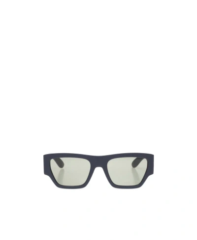 Alexander Mcqueen Square-frame Sunglasses In Black