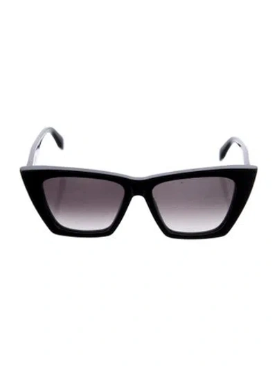 Pre-owned Alexander Mcqueen Square Gradient Sunglasses In Black