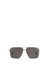 Alexander Mcqueen Geometric Metal Frame Sunglasses
