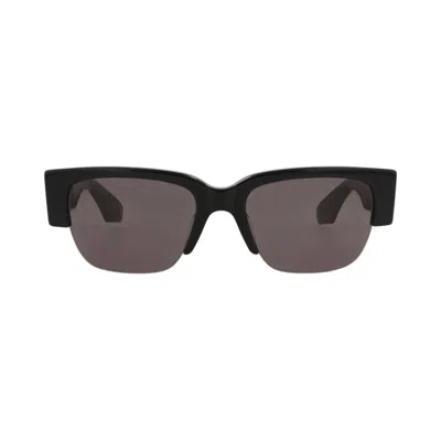 Pre-owned Alexander Mcqueen Square Sunglasses 'black/grey' | Men's Size Onesize