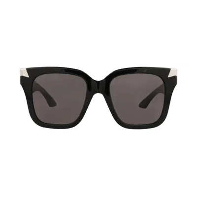 Pre-owned Alexander Mcqueen Square Sunglasses 'black/grey' | Women's Size Onesize