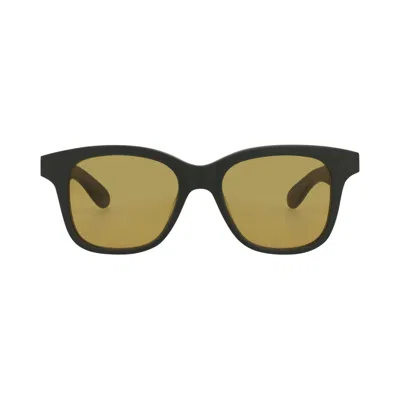 Pre-owned Alexander Mcqueen Square Sunglasses 'green/yellow' | Men's Size Onesize