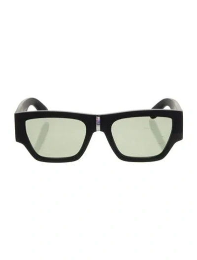 Pre-owned Alexander Mcqueen Square Tinted Sunglasses W/ Tags In Blue