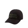 Alexander Mcqueen Alexander Mc Queen Mc Queen Graffiti Cap In Black