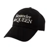 Alexander Mcqueen Embroidered Cotton-twill Baseball Cap