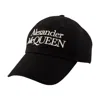 Alexander Mcqueen Embroidered Cotton-twill Baseball Cap