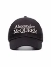 Alexander Mcqueen Embroidered Cotton-twill Baseball Cap