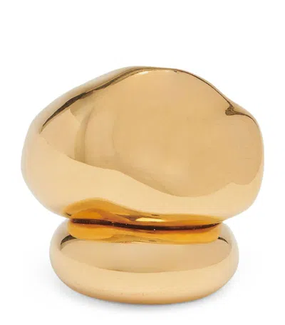 Alexander Mcqueen Stacked Ring In Neutral