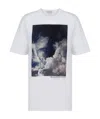 Alexander Mcqueen Storm Skull-print Short-sleeve T-shirt In White