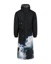 Alexander Mcqueen Storm Sky Print Parka Man Coat Multicolored Size 46 Polyester In Fantasy