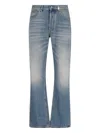 Alexander Mcqueen Straight Jeans In Blue