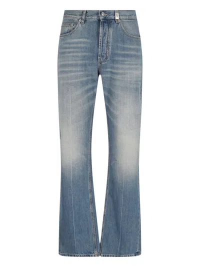 Alexander Mcqueen Straight Jeans In Blue