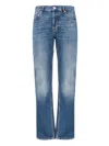 Alexander Mcqueen Five Pockets Cotton Jeans In Blue